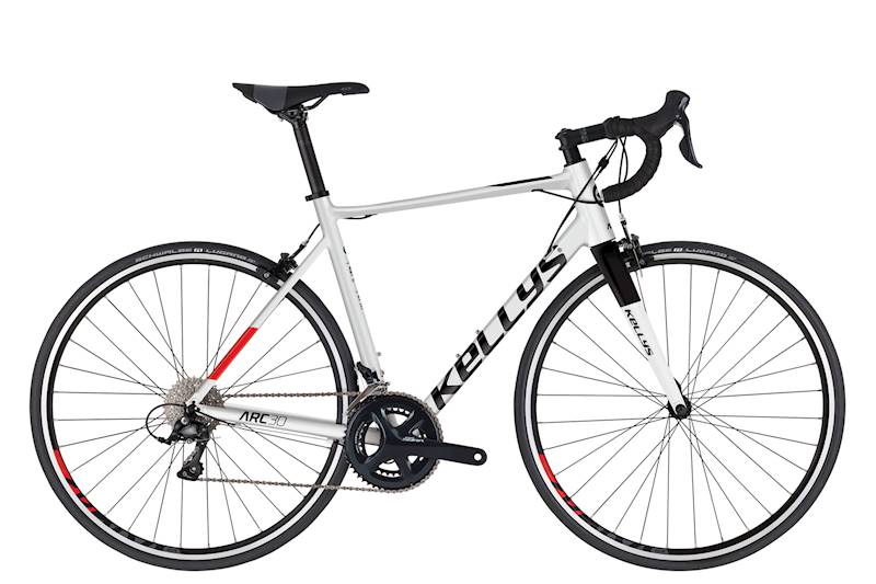 ROWER KELLYS ARC 30 RAMA M KOŁA 28" BIAŁY CZARNY