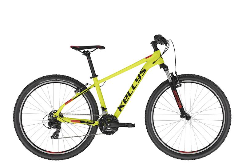 ROWER KELLYS SPIDER 10 RAMA M KOŁA 27,5" ŻÓŁTY