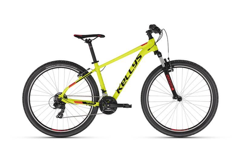 ROWER KELLYS SPIDER 10 RAMA S KOŁA 27,5" ŻÓŁTY