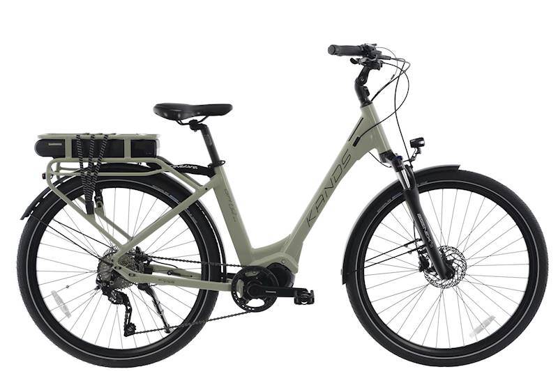 ROWER KANDS GATO RAMA 18" KOŁA 28" ZIELONY POŁYSK (11,6AH)