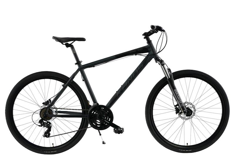 ROWER KANDS CRS 700 RAMA 21" KOŁA 28" GRAFITOWY CZARNY MAT