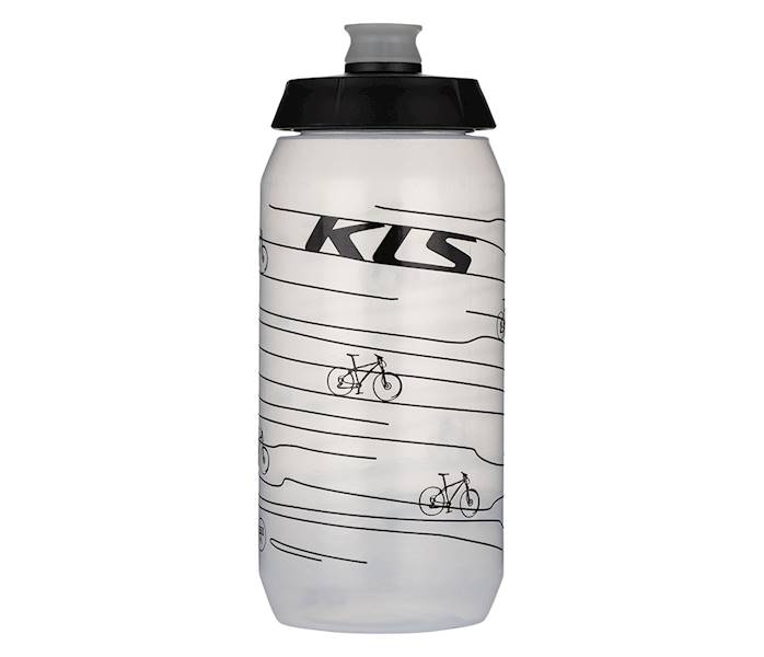 BIDON KELLYS KLS KOLIBRI TRANSPARENT 0,55L TRANSPARENTNY BIAŁY