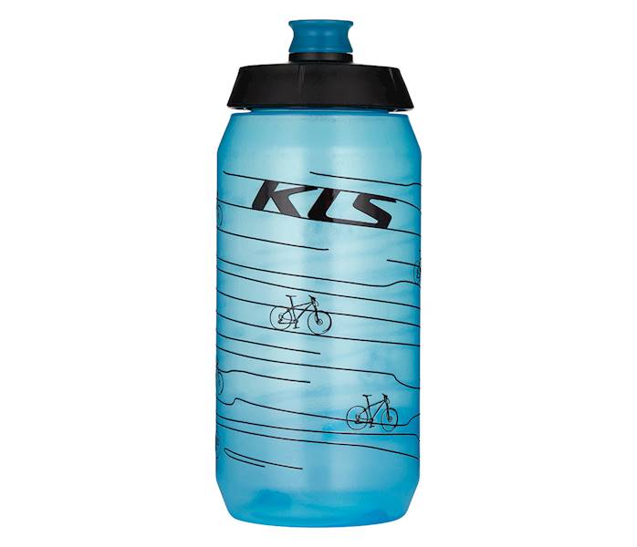 BIDON KELLYS KLS KOLIBRI TRANSPARENT 0,55L TRANSPARENTNY NIEBIESKI