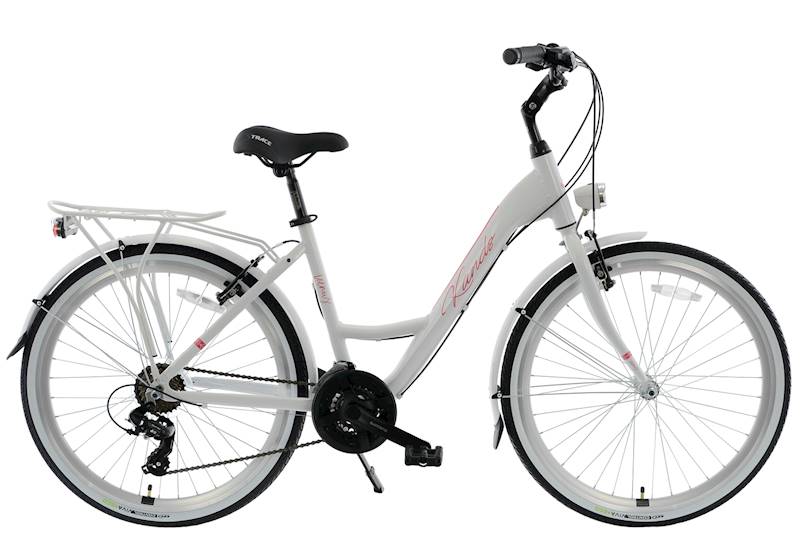 ROWER KANDS VENUS RAMA 15" KOŁA 26" BIAŁY RÓŻOWY POŁYSK