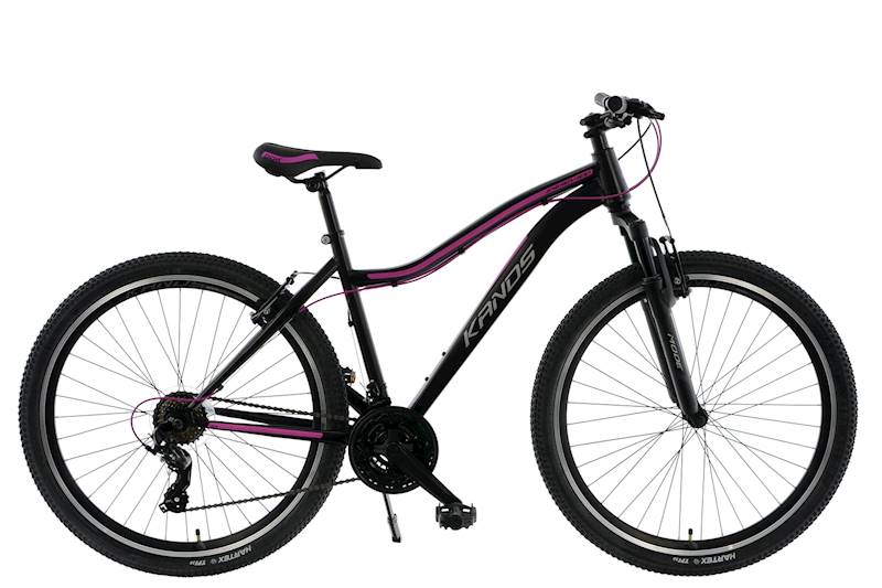 ROWER KANDS ENERGY 500 RAMA 18" KOŁA 27,5" CZARNY RÓŻOWY MAT