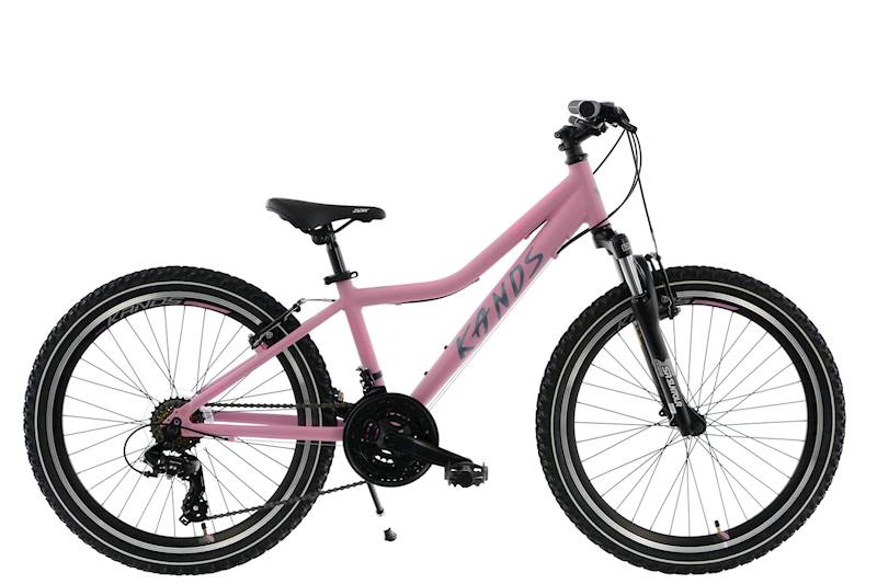 ROWER KANDS DRAGON RAMA 13" KOŁA 24" RÓŻOWY MAT
