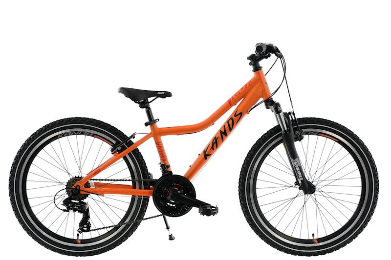 ROWER KANDS DRAGON RAMA 13" KOŁA 24" POMARAŃCZOWY MAT
