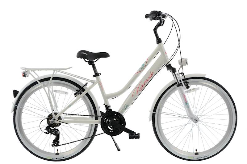 ROWER KANDS AURELIA RAMA 15" KOŁA 26" BIAŁY POŁYSK