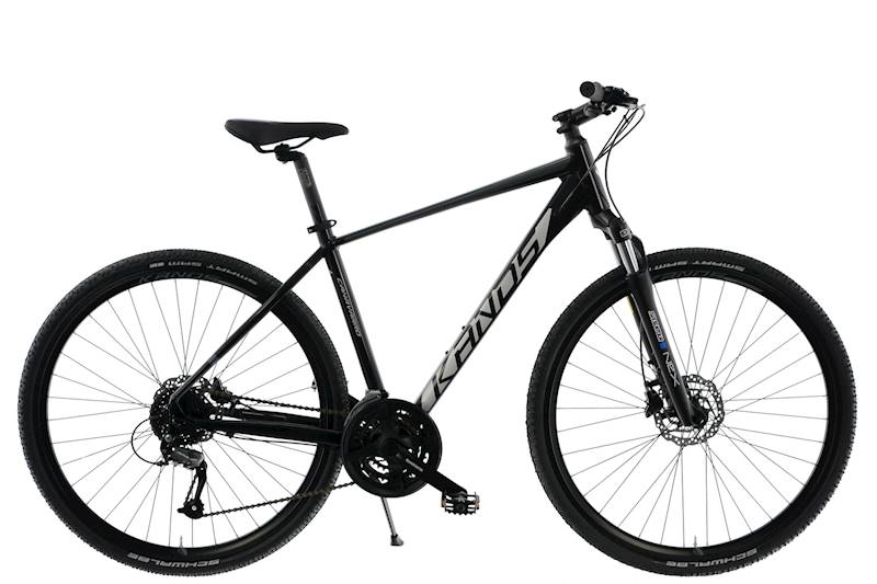 ROWER KANDS CANAVARO RAMA 19" KOŁA 28" CZARNY SZARY POŁYSK
