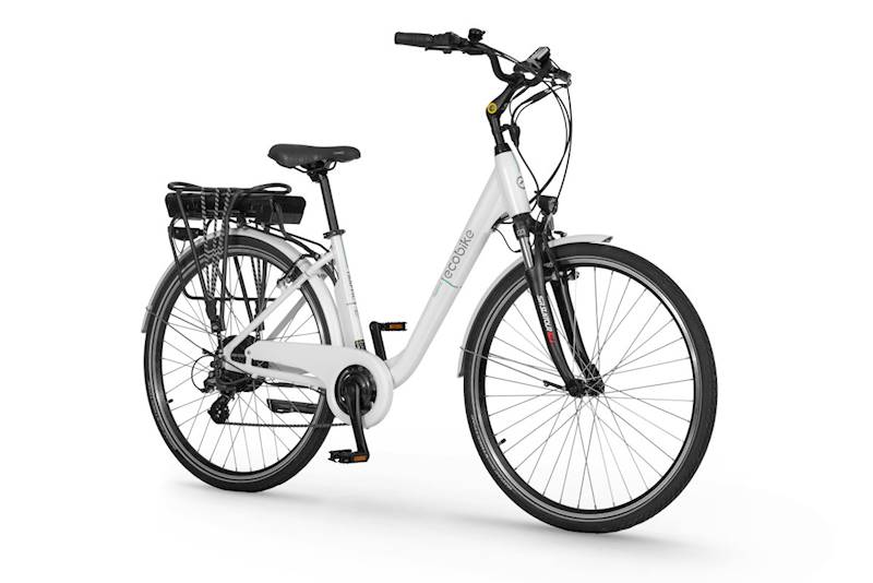 ROWER ECOBIKE TRAFFIC RAMA 17" KOŁA 28" BIAŁY (14,5AH)