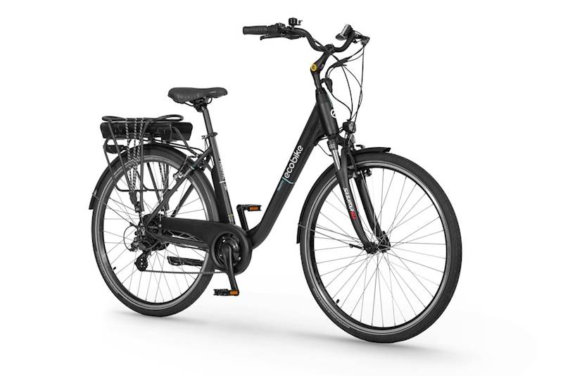ROWER ECOBIKE TRAFFIC RAMA 19" KOŁA 28" CZARNY (14,5AH)