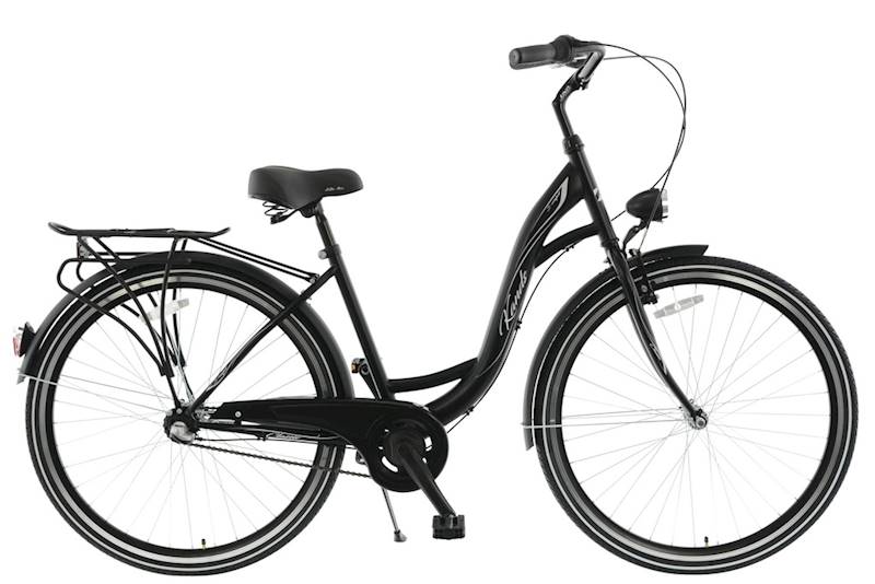 ROWER KANDS S-COMFORT RAMA 18" KOŁA 28" CZARNY MAT