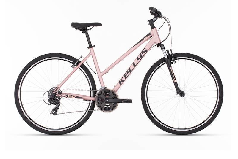 ROWER KELLYS CLEA 10 RAMA M KOŁA 28" RÓŻOWY MAT