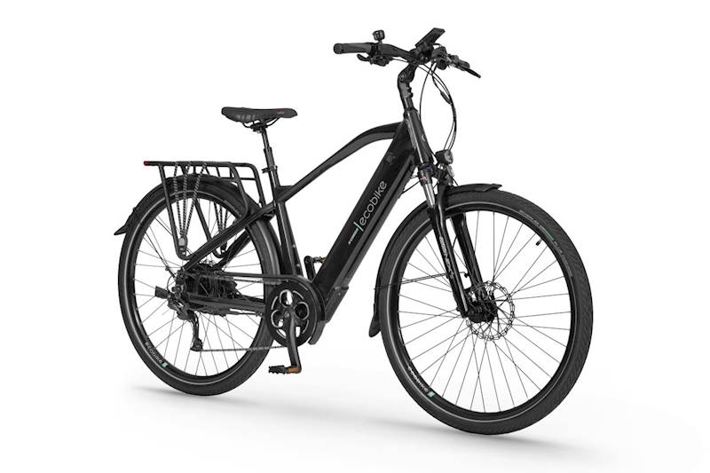 ROWER ECOBIKE X-CROSS RAMA 21" KOŁA 28" CZARNY (14,5AH)
