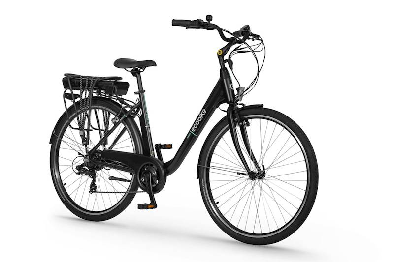 ROWER ECOBIKE BASIC RAMA 19" KOŁA 28" CZARNY (11,6AH)