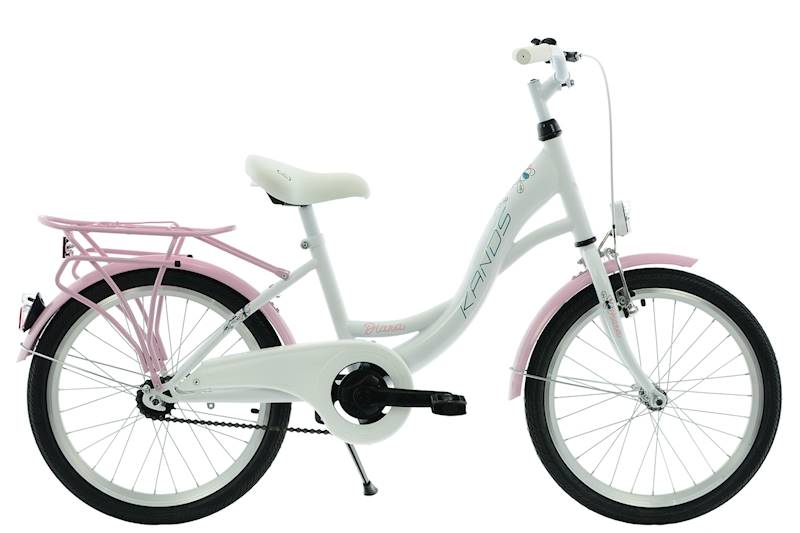 ROWER KANDS DIANA RAMA 12" KOŁA 20" BIAŁY RÓŻOWY