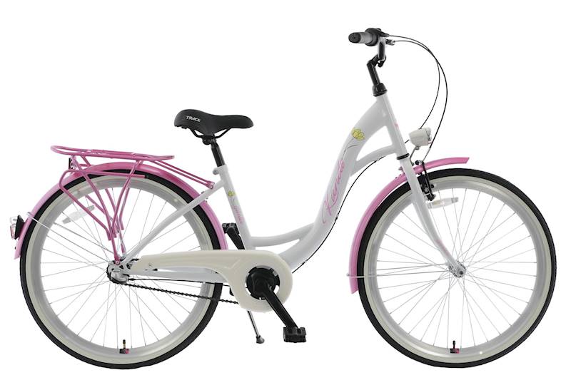 ROWER KANDS GIULIA RAMA 15" KOŁA 26" BIAŁY RÓŻOWY