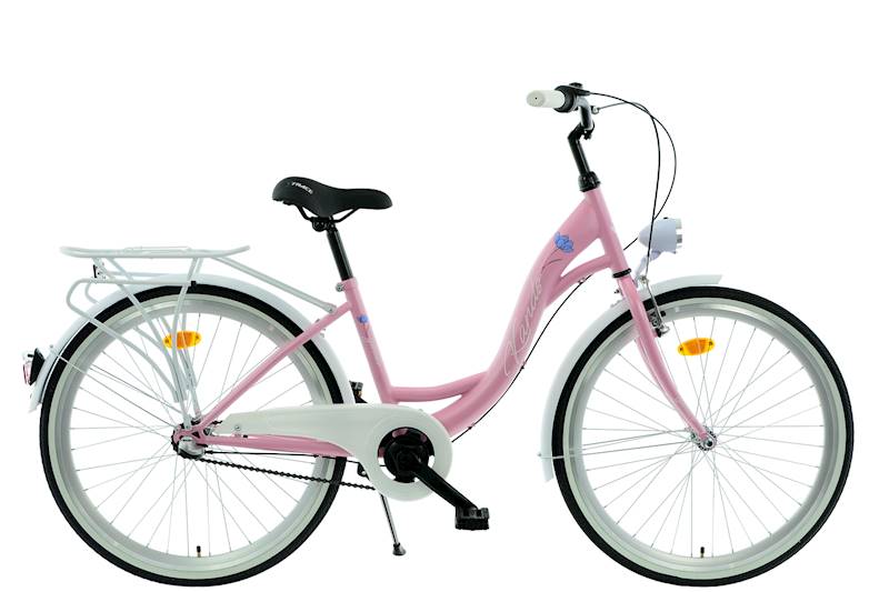 ROWER KANDS GIULIA RAMA 15" KOŁA 26" RÓŻOWY