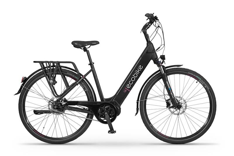 ROWER ECOBIKE LX21 RAMA 21" KOŁA 28" CZARNY (14AH)