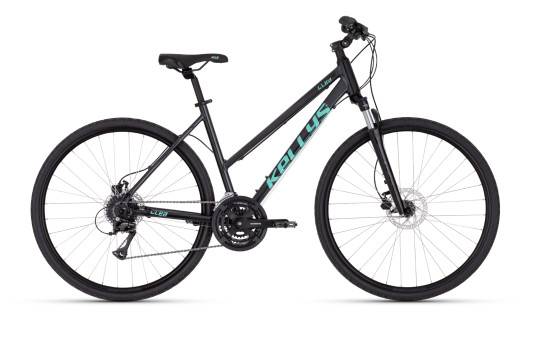 ROWER KELLYS CLEA 90 RAMA M KOŁA 28" CZARNY TURKUSOWY