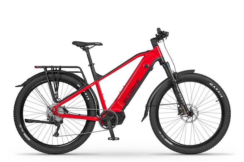 ROWER ECOBIKE RX500 SUV RAMA 21" KOŁA 29" CZERWONY (20AH)