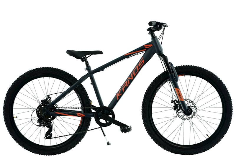 ROWER KANDS BATTLE RAMA 15" KOŁA 26" GRAFITOWY POMARAŃCZOWY
