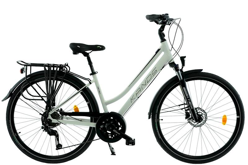 ROWER KANDS VERSO V2 RAMA 17" KOŁA 28" BIAŁY