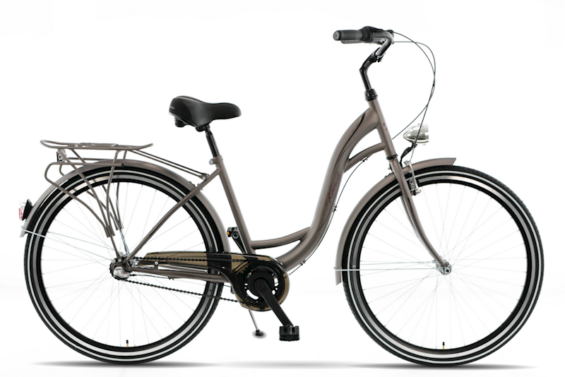 ROWER KANDS S-COMFORT RAMA 18" KOŁA 28" GRAFITOWY BORDOWY
