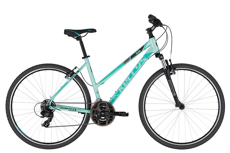 ROWER KELLYS CLEA 10 RAMA S KOŁA 28" MIĘTOWY