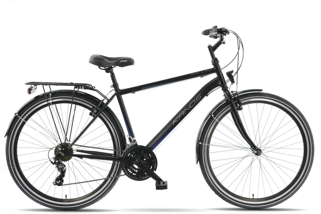 ROWER KANDS GALILEO RAMA 19" KOŁA 28" CZARNY GRANATOWY MAT