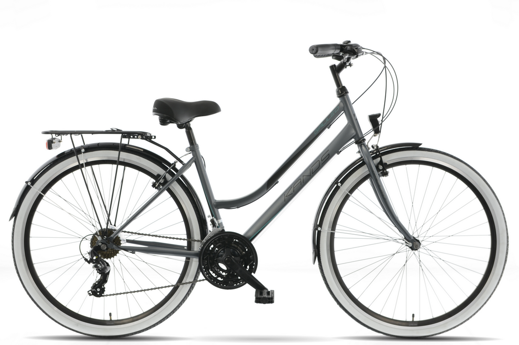 ROWER KANDS GALILEO RAMA 19" KOŁA 28 GRAFITOWY TURKUSOWY MAT