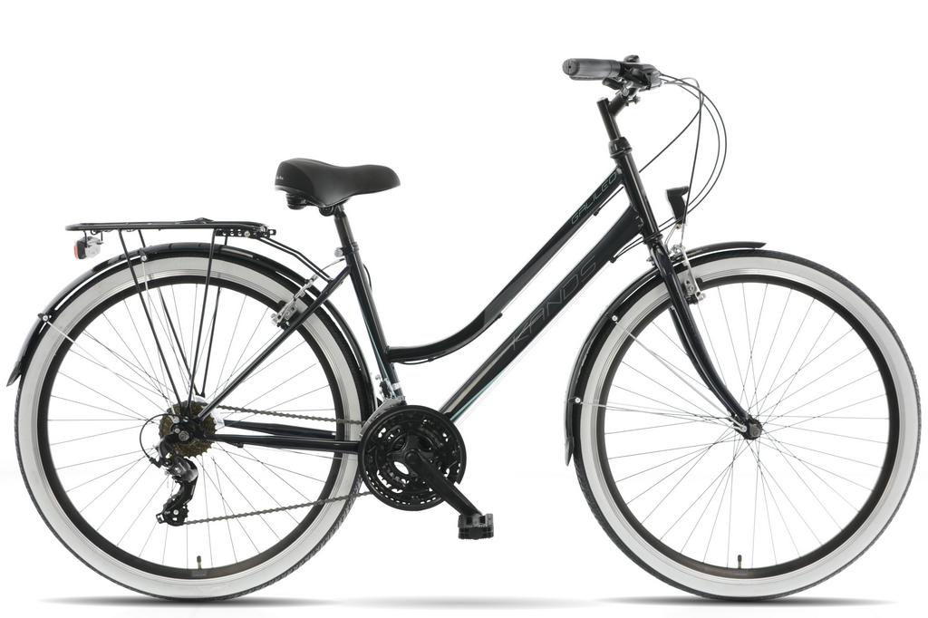 ROWER KANDS GALILEO RAMA 17" KOŁA 28" CZARNY NIEBIESKI POŁYSK