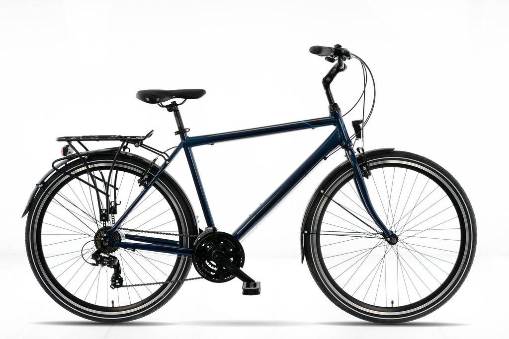 ROWER KANDS NAVIGATOR-X RAMA 21" KOŁA 28" GRANATOWY POŁYSK