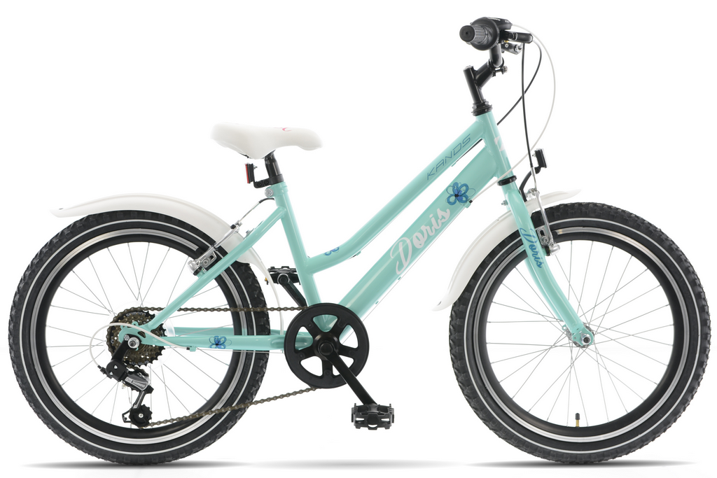 ROWER KANDS DORIS RAMA 13"  KOŁA 20" MIĘTOWY POŁYSK