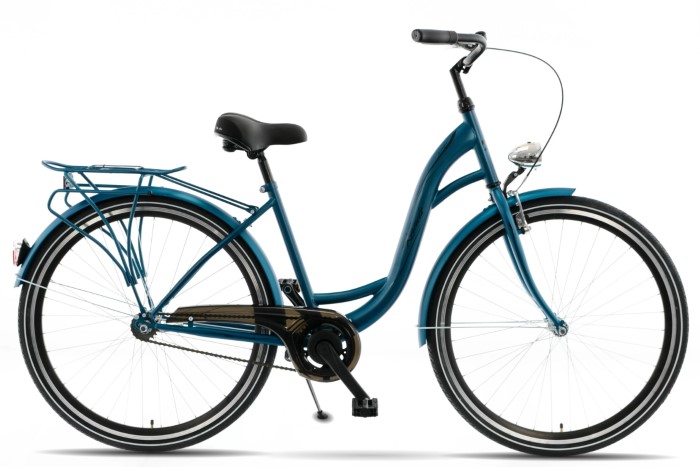 ROWER KANDS S-COMFORT RAMA 18" KOŁA 28" TURKUSOWY MAT