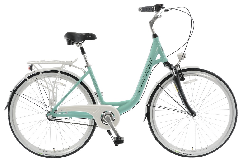 ROWER KANDS OPERA COMFORT RAMA 17" KOŁA 28" TURKUSOWY GRAFITOWY POŁYSK