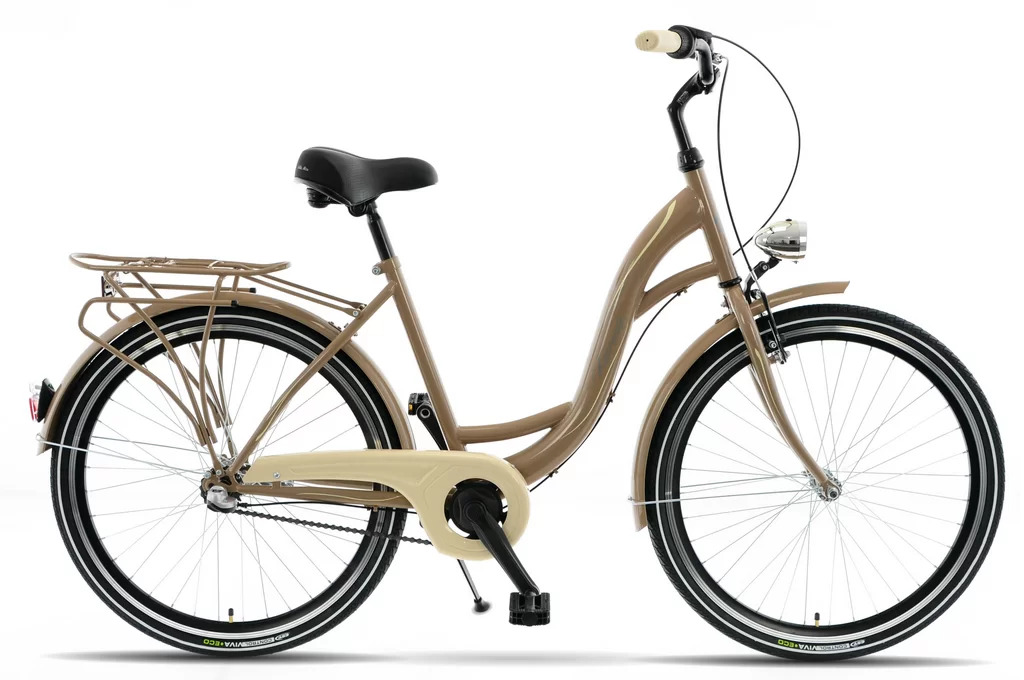 ROWER KANDS S-COMFORT RAMA 18" KOŁA 26" BEŻOWY POŁYSK