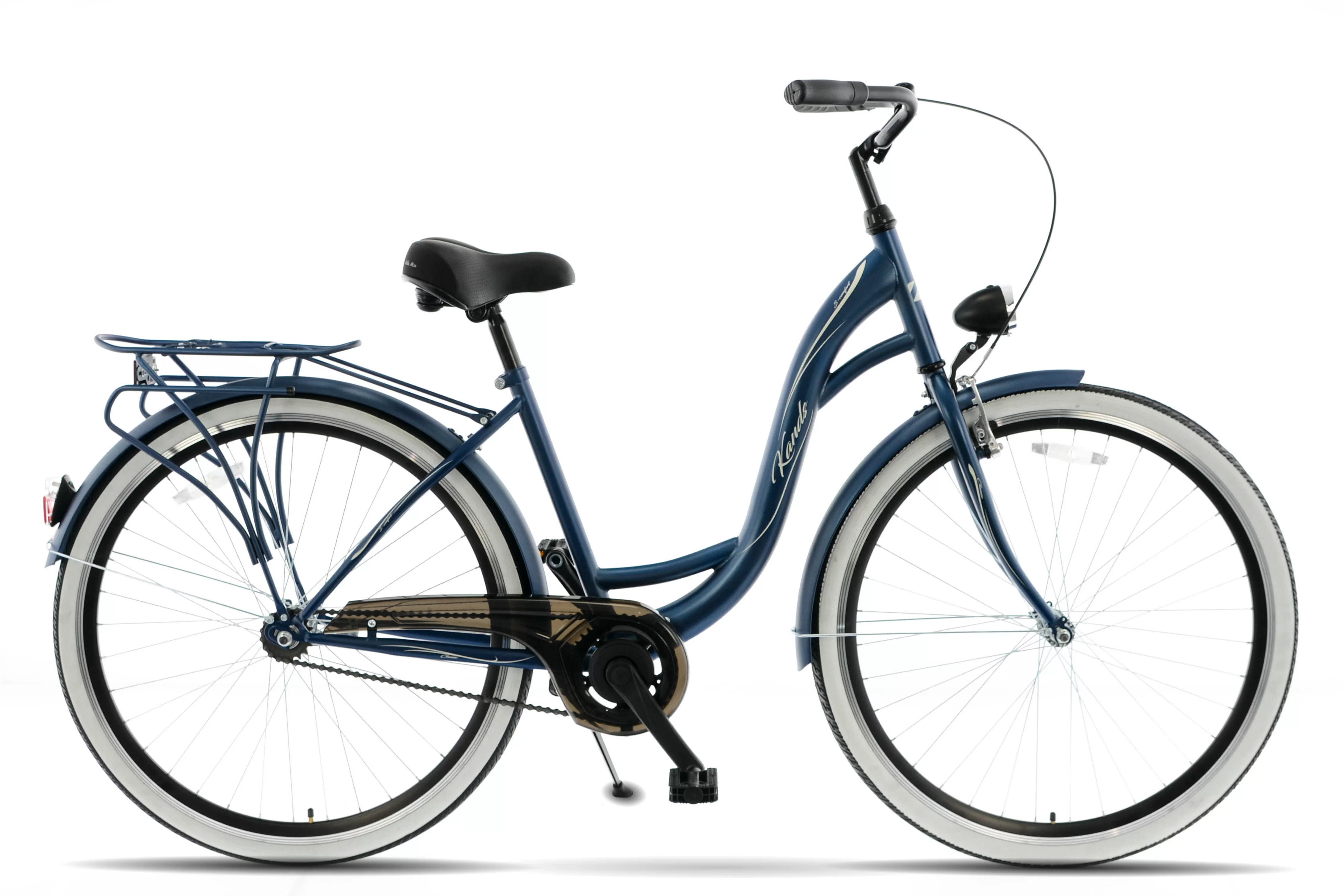 ROWER KANDS S-COMFORT RAMA 18" KOŁA 28" GRANATOWY MAT