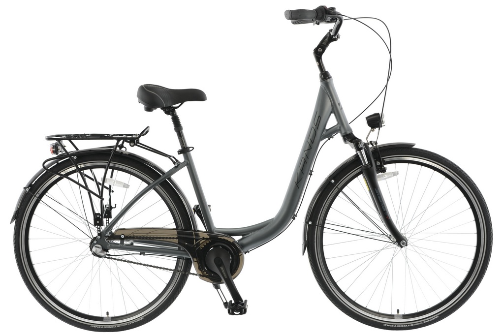 ROWER KANDS SOPRANO RAMA 17" KOŁA 28" GRAFITOWY MAT