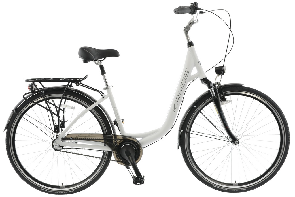 ROWER KANDS SOPRANO RAMA 19" KOŁA 28" BIAŁY MAT