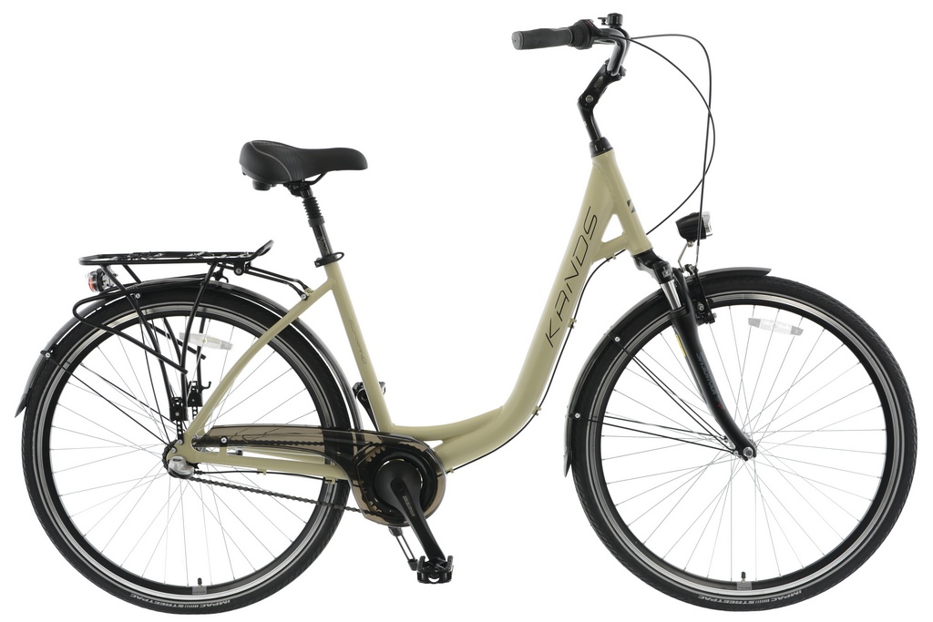 ROWER KANDS SOPRANO RAMA 19" KOŁA 28" BEŻOWY MAT