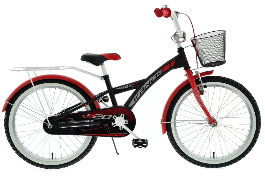 ROWER KANDS TWISTER RAMA 10" KOŁA 20" CZARNY CZERWONY MAT