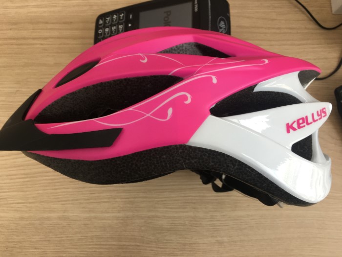 KASK KELLYS KLS DIVA ROZ M/L RÓŻOWY BIAŁY