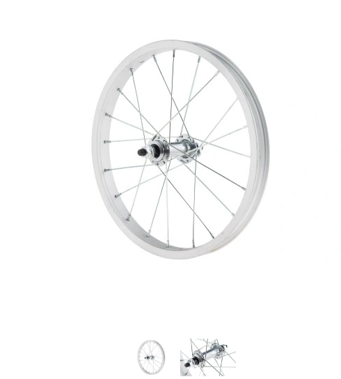 KOŁO KANDS 16" PRZÓD VB SREBRNE