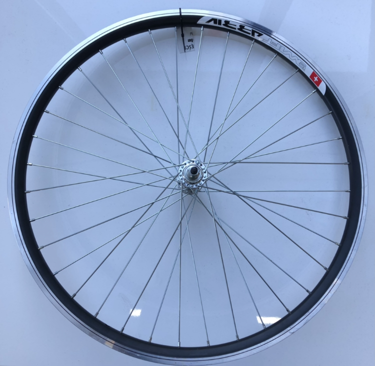 KOŁO SWIFT 26" PRZÓD ALU VB CZARNE SREBRNE