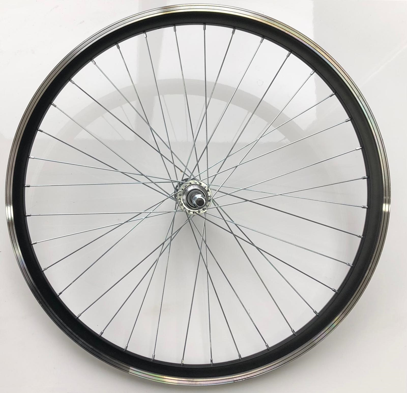 KOŁO KANDS (JY-754 ) 26" TYŁ VB WOLNOBIEG SREBRNE