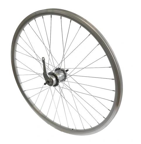 KOŁO KANDS 26" TYŁ NEXUS 3B TORPEDO SREBRNE