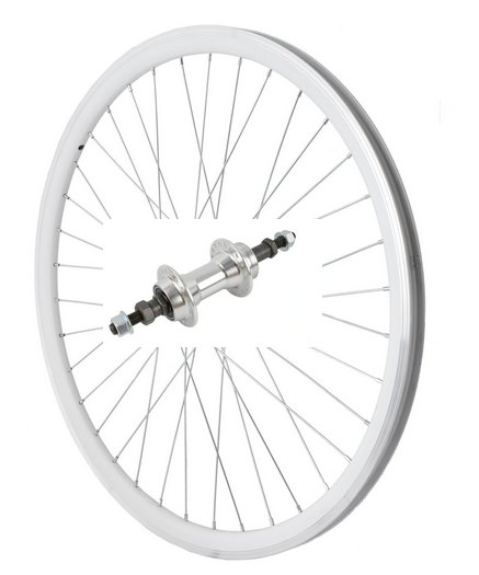 KOŁO KANDS 28/29" TYŁ VB WOLNOBIEG SREBRNE