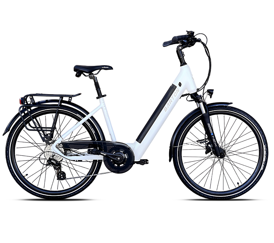 ROWER BARTON TRIP 2.0 EASY RAMA 17" KOŁA 28" BIAŁY (15AH)