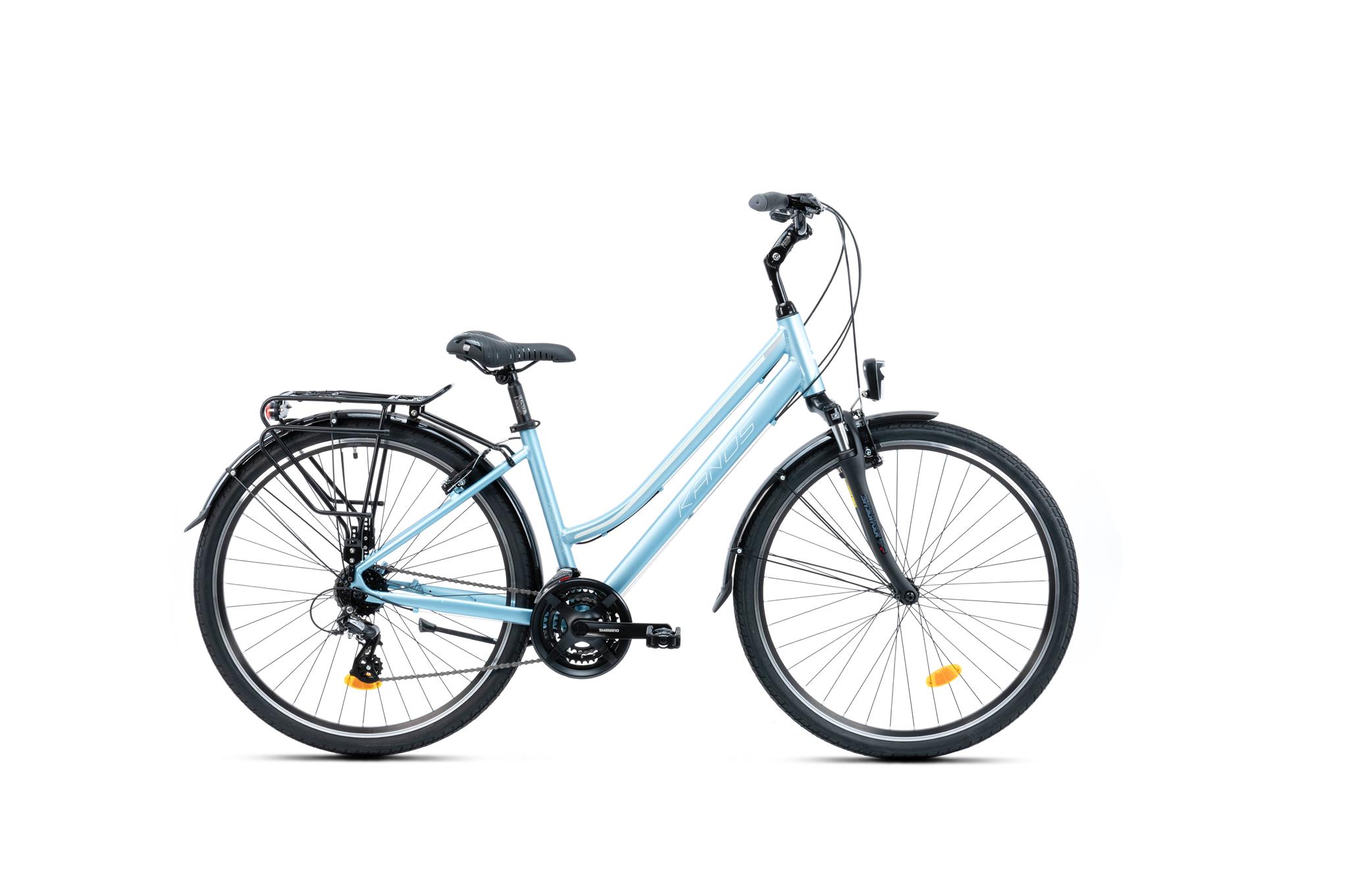 ROWER KANDS TRAVEL-X RAMA 17" KOŁA 28" NIEBIESKI